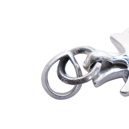 CHROME HEARTS HEART CROSS PENDENT