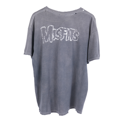 VINTAGE MISFITS THRASHED SKULL TEE