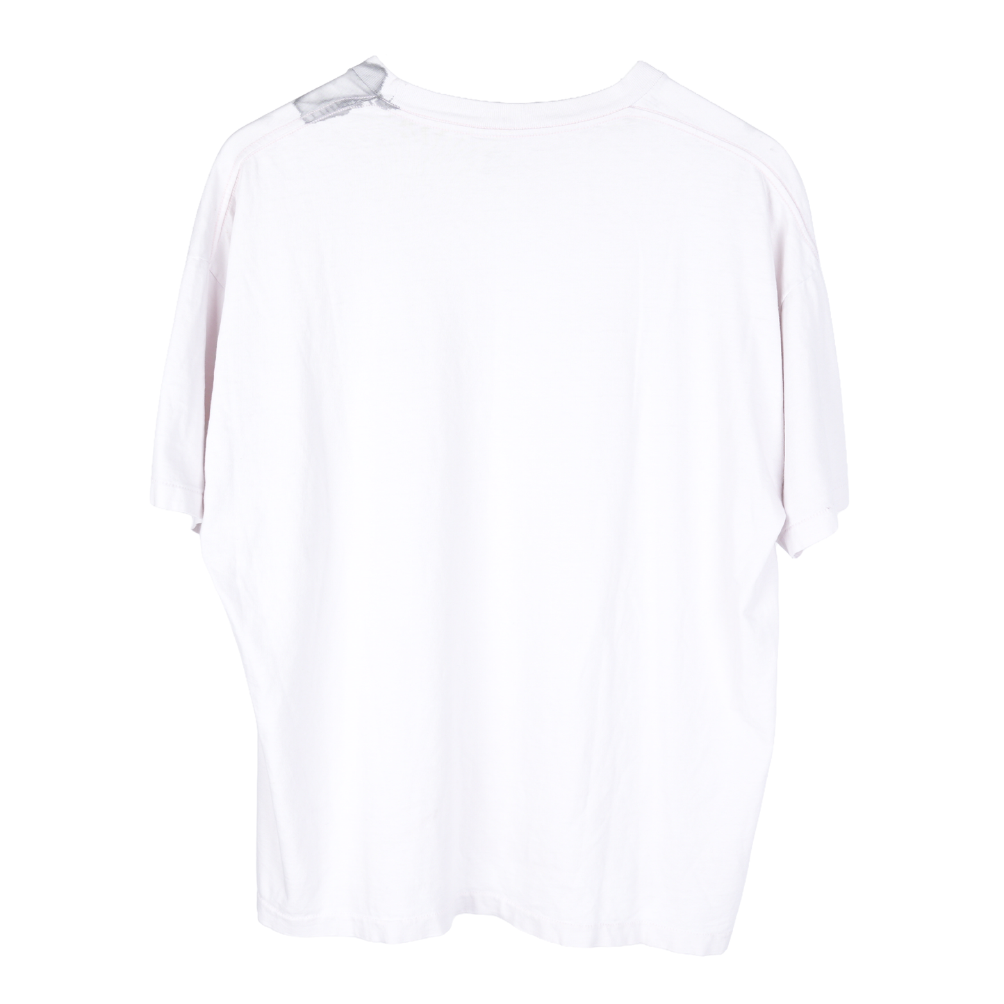 VINTAGE BOXY BLANK WHITE POCKET TEE