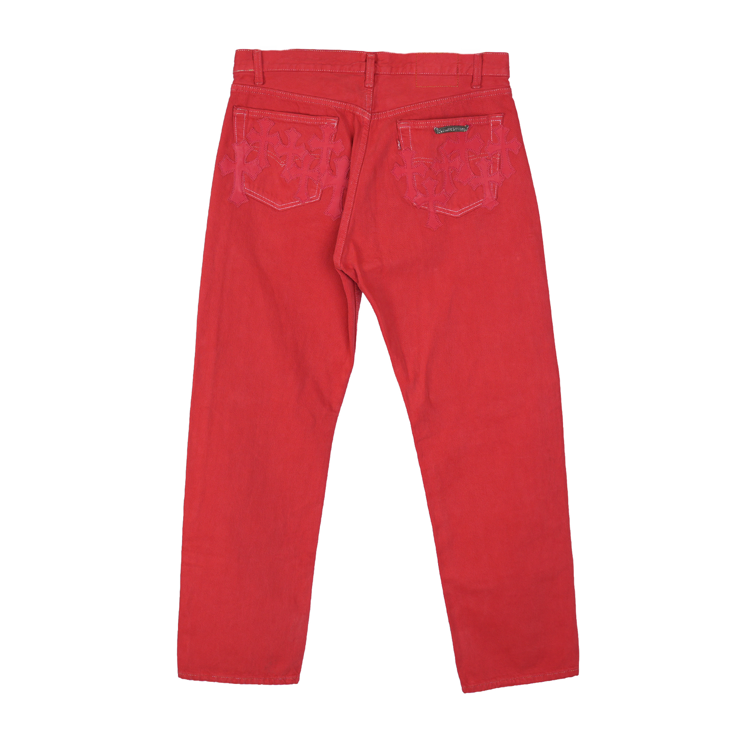 RED PARIS LARGE PATCH LEVI JEANS