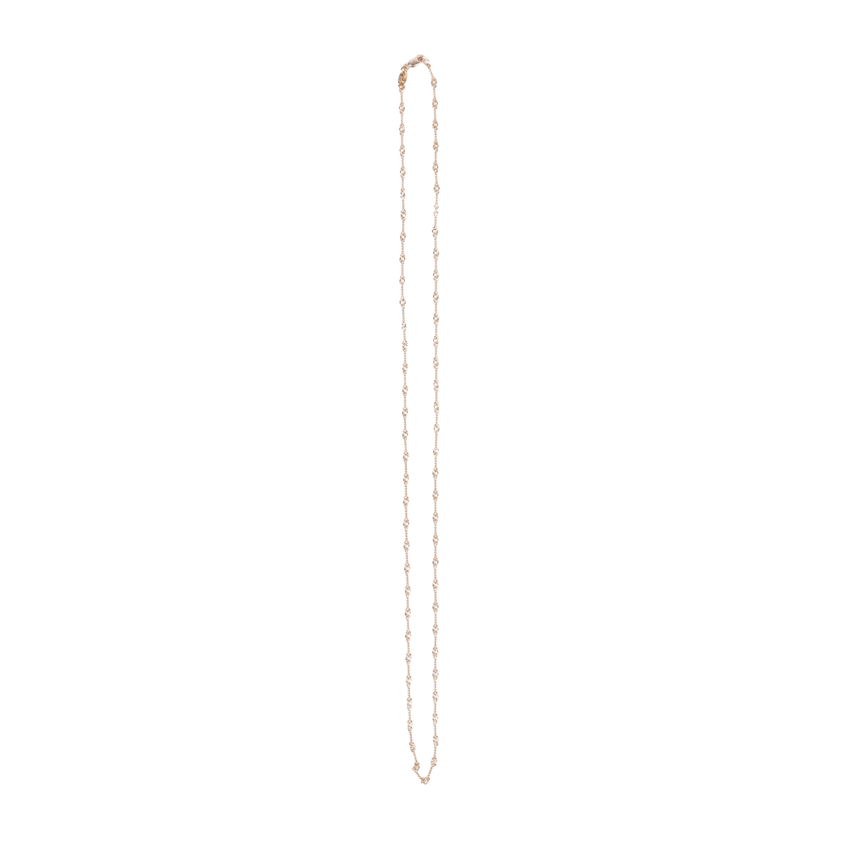 CHROME HEARTS 24" INCH TWIST CHAIN 22K GOLD