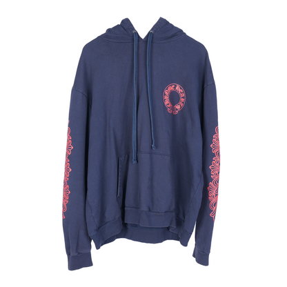 CHROME HEARTS RED HORSESHOE HOODIE