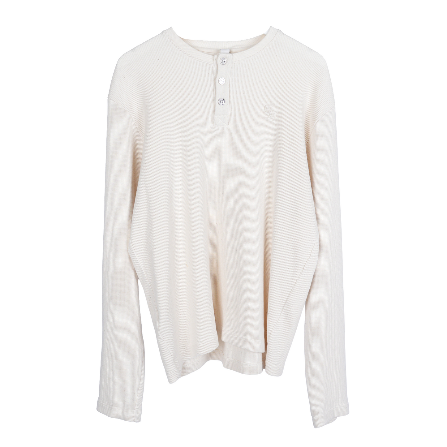 CHROME HEARTS HENLEY THERMAL LONG SLEEVE