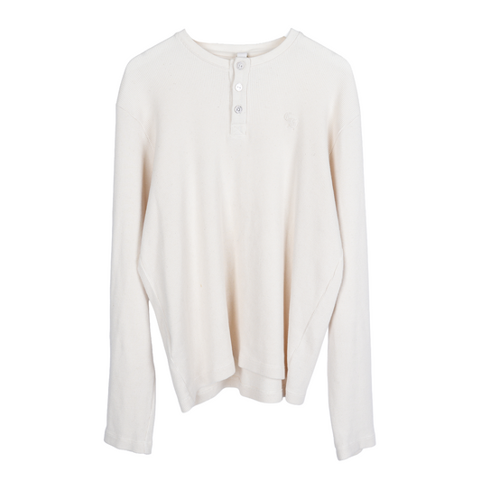 CHROME HEARTS HENLEY THERMAL LONG SLEEVE