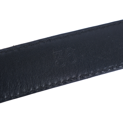 CHROME HEARTS SQUARE BUCKLE BELT