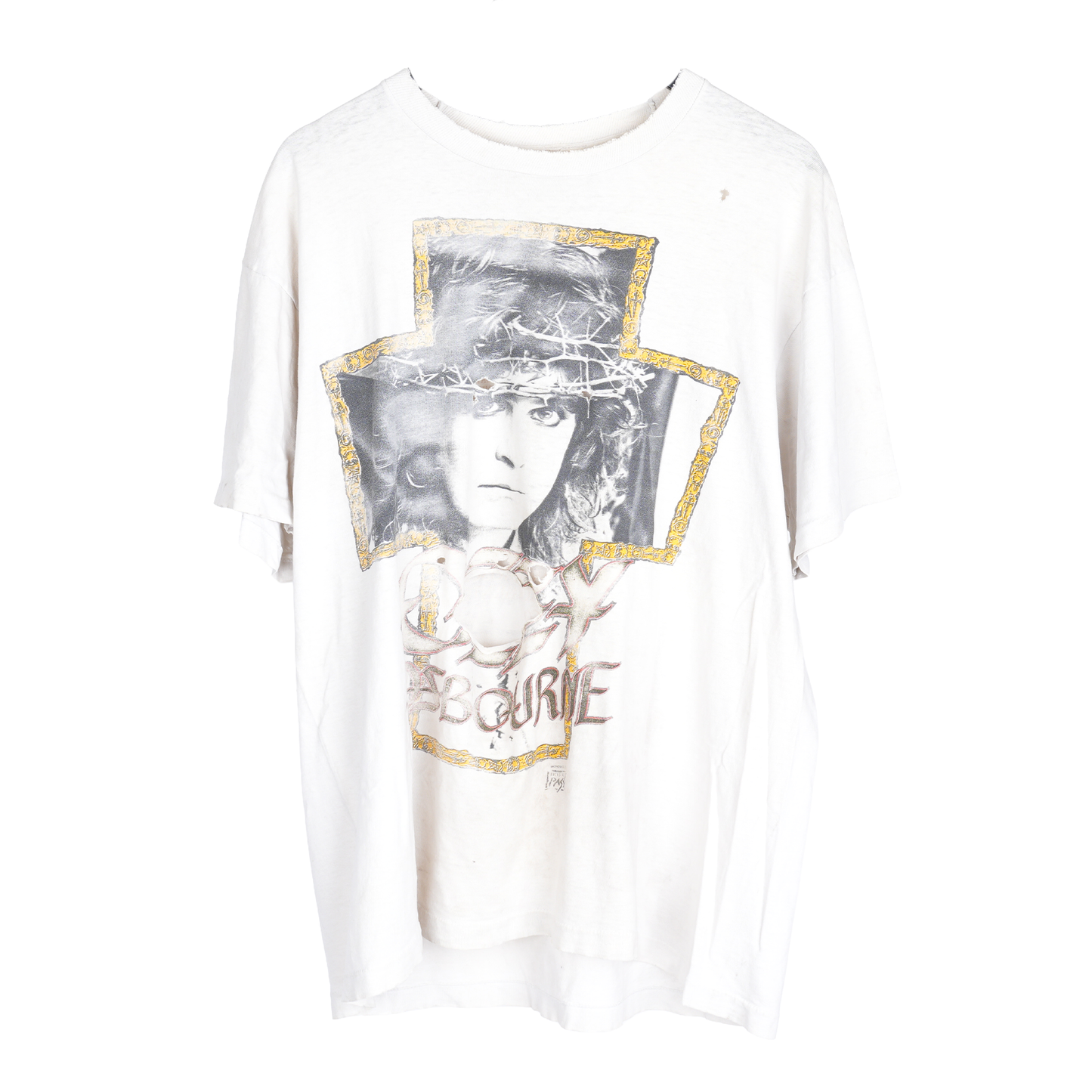VINTAGE THRASHED OZZY OZBOURNE TEE