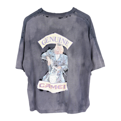 VINTAGE BLACK GENUINE CAMEL POCKET TEE