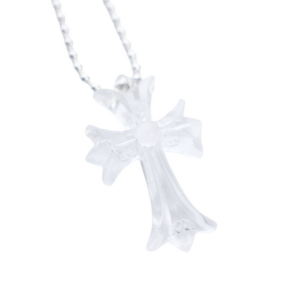 CHROME HEARTS SILLICHROME CLEAR PENDANT