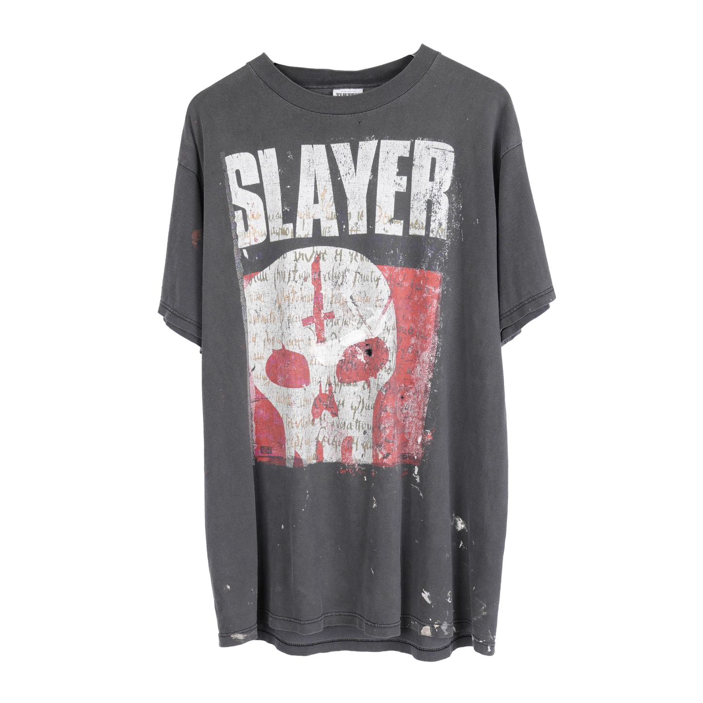 VINTAGE SLAYER UNDISPUTED ATTITUDE SKULL TEE
