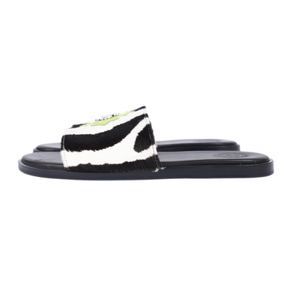 CHROME HEARTS ZEBRA FILIGREE PONY HAIR SLIDES