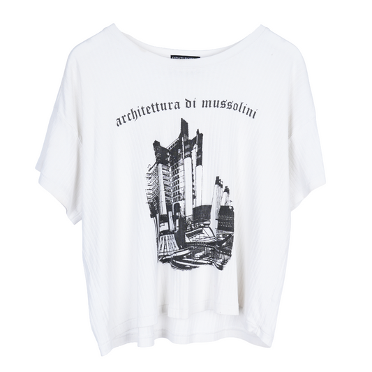 ERD Architettura Di Mussolini Ribbed T-Shirt