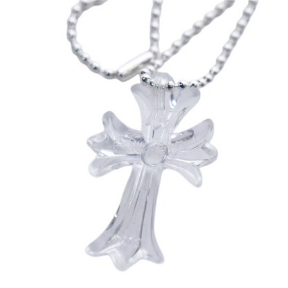 CHROME HEARTS SILLICHROME CLEAR PENDANT