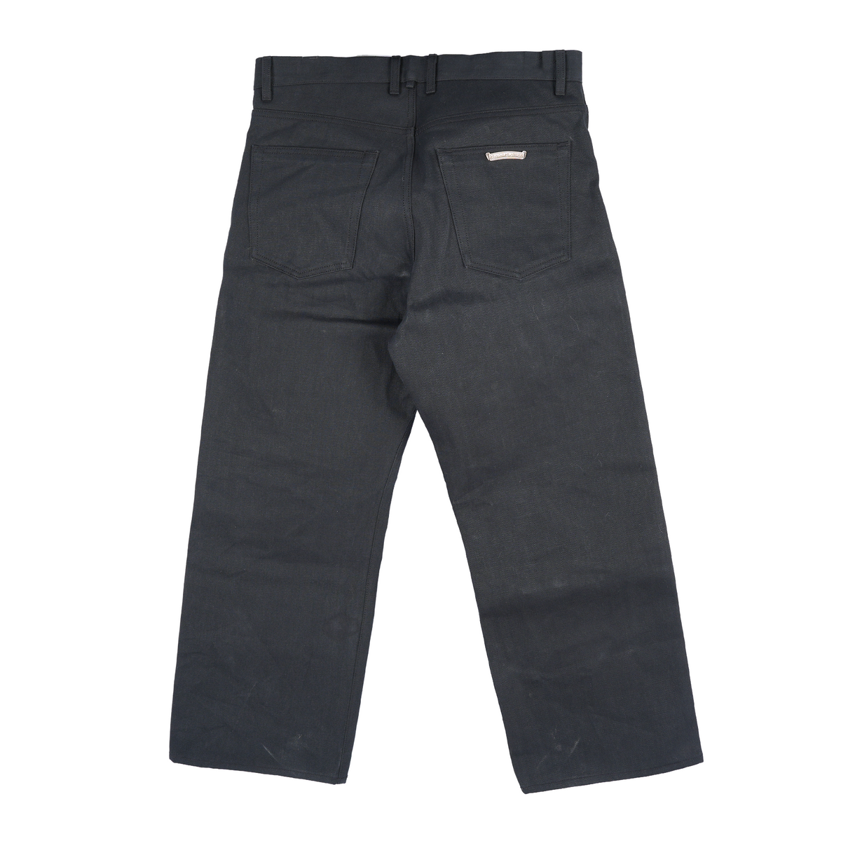 CHROME HEARTS BLACK KS CUT DENIM