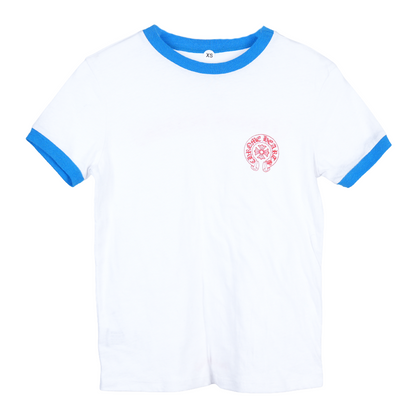 CHROME HEARTS WOMENS RINGER TEE