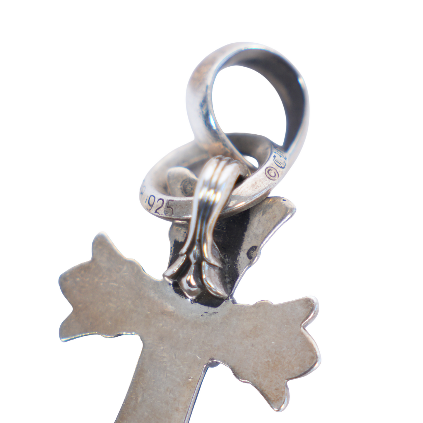 CHROME HEARTS DOUBLE CROSS PENDANT