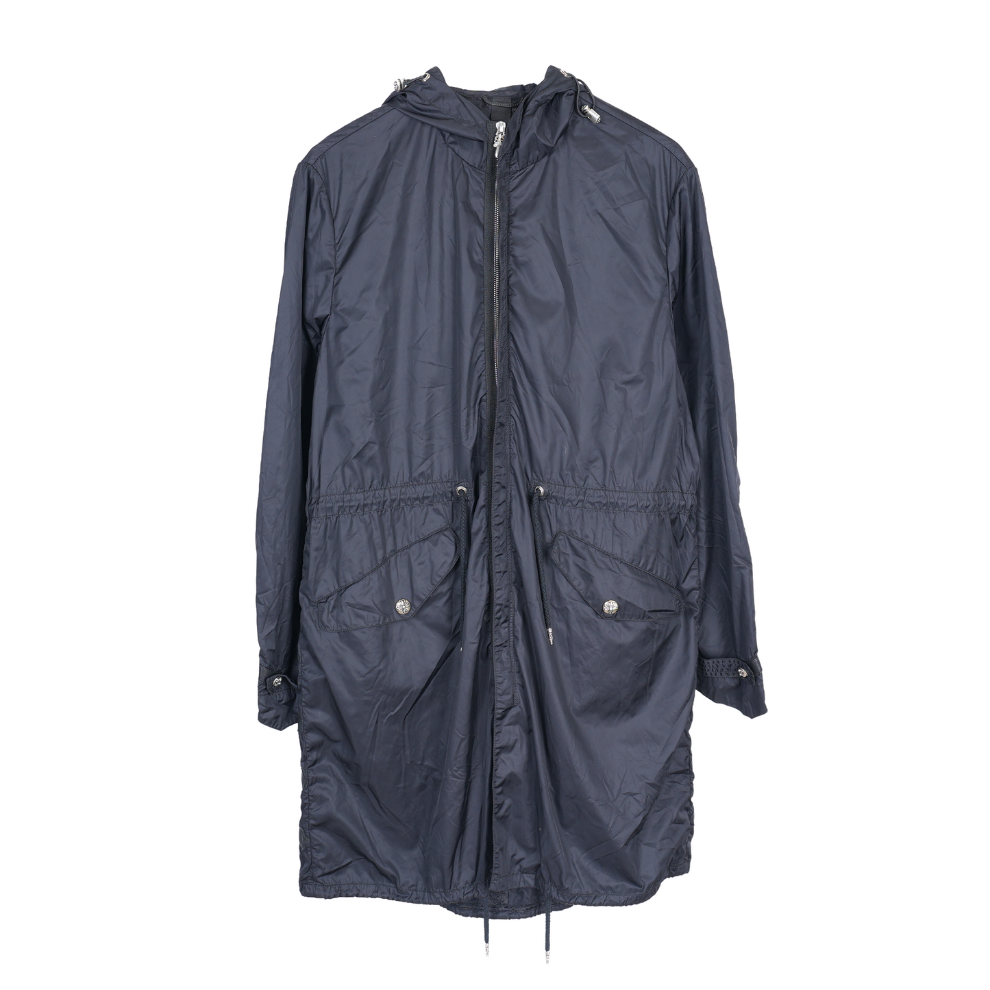 CHROME HEARTS FLOODED PLUS PATCH RAIN COAT