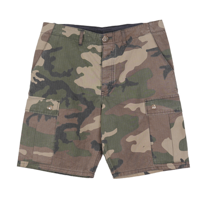 CHROME HEARTS DEVIL DOG CAMO CARGO SHORTS