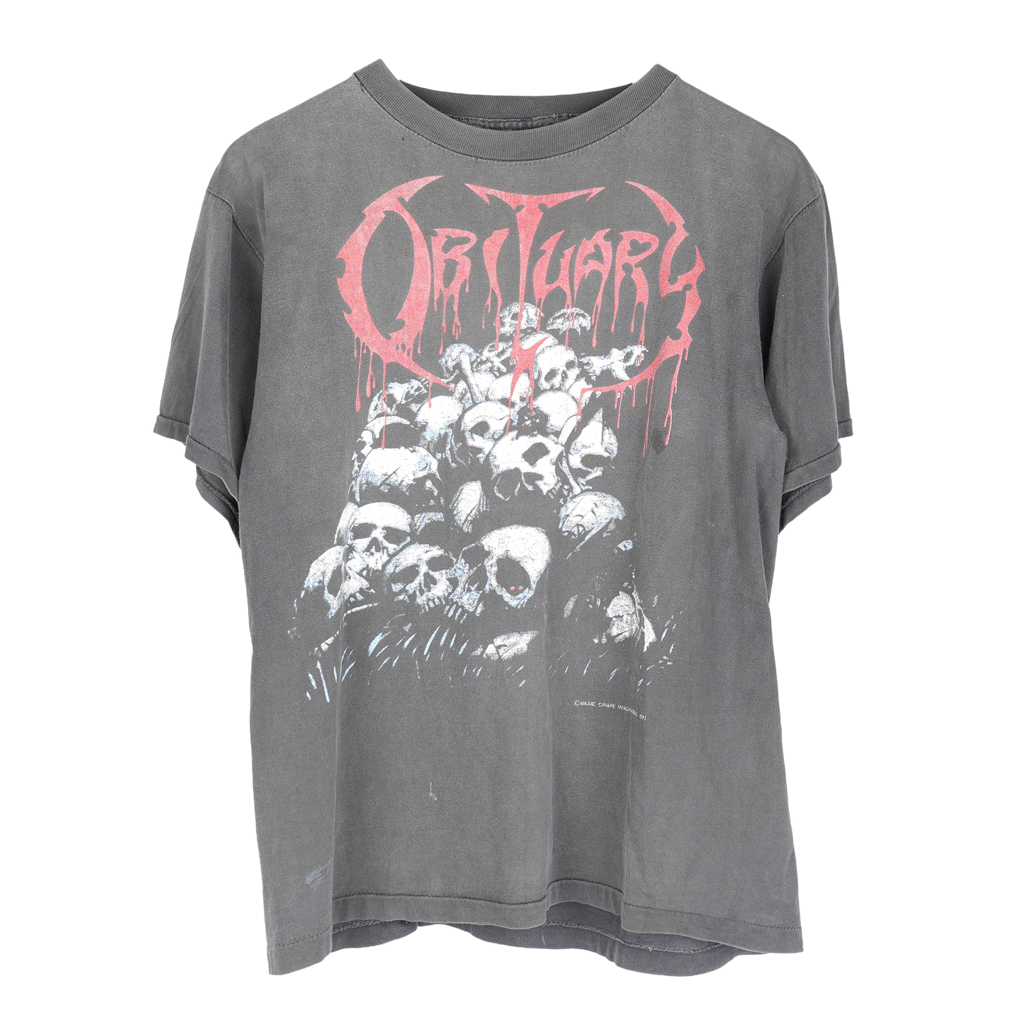 VINTAGE OBITUARY 1991 TOUR TEE
