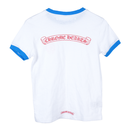 CHROME HEARTS WOMENS RINGER TEE