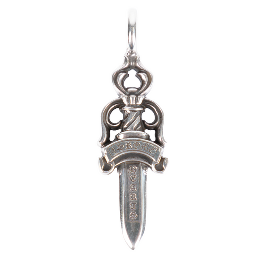 CHROME HEARTS DOUBLE DAGGER PENDANT