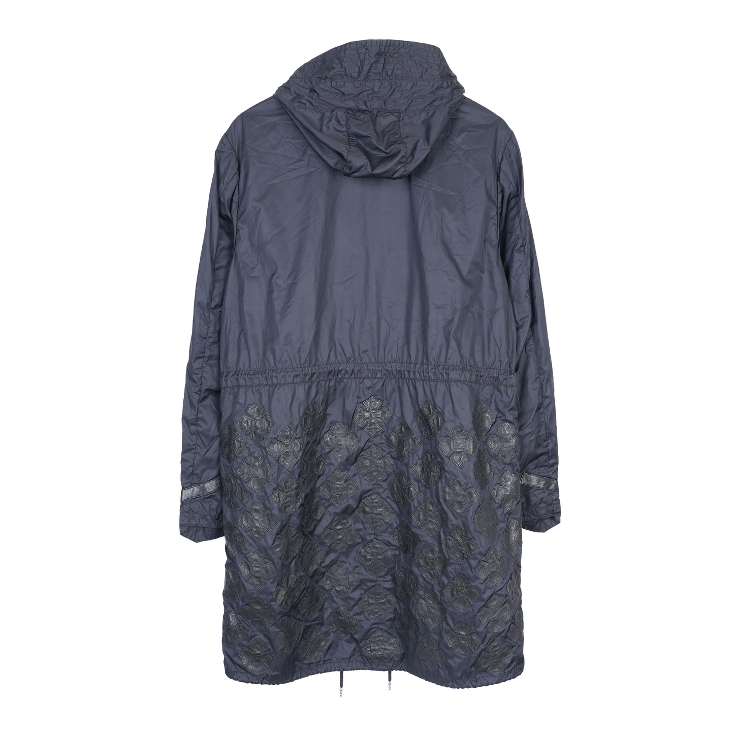 CHROME HEARTS FLOODED PLUS PATCH RAIN COAT