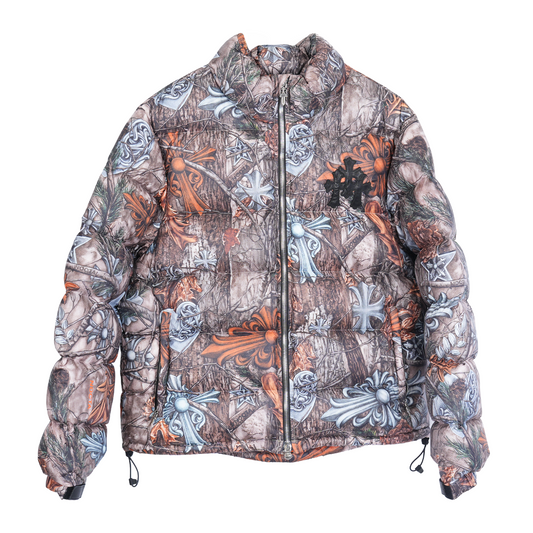 CHROME HEARTS x NOCTA REAL TREE CAMO PUFFER JACKET
