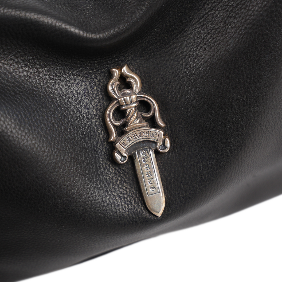 CHROME HEARTS BLACK CHICKEN NUGGET DAGGER PURSE