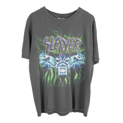 VINTAGE 90'S SLAYER THREE HEAD SKULL TEE