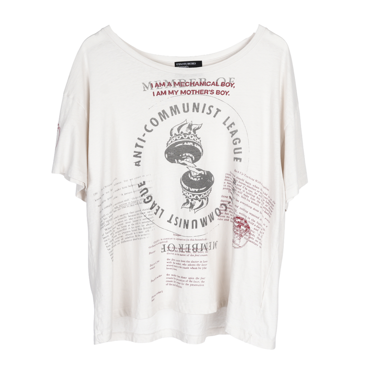 ERD 1/15 Maxfield Exclusive Anti Communist League Tee