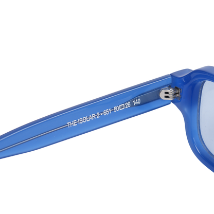 ERD X THIERRY LASRY ISOLAR 2 BLUE SUNGLASSES