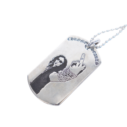 CHROME HEARTS RICHARD STARK DOG TAG