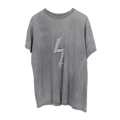 MARILYN MANSON LIGHTNING BOLT TEE