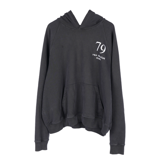 ERD 79 RUE CHARLOT PARIS HOODIE BLACK