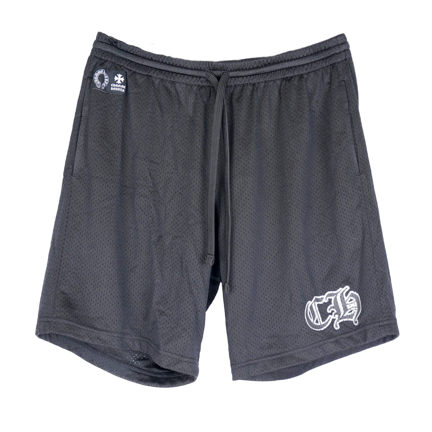 CHROME HEARTS "CH" LOGO MESH SHORTS