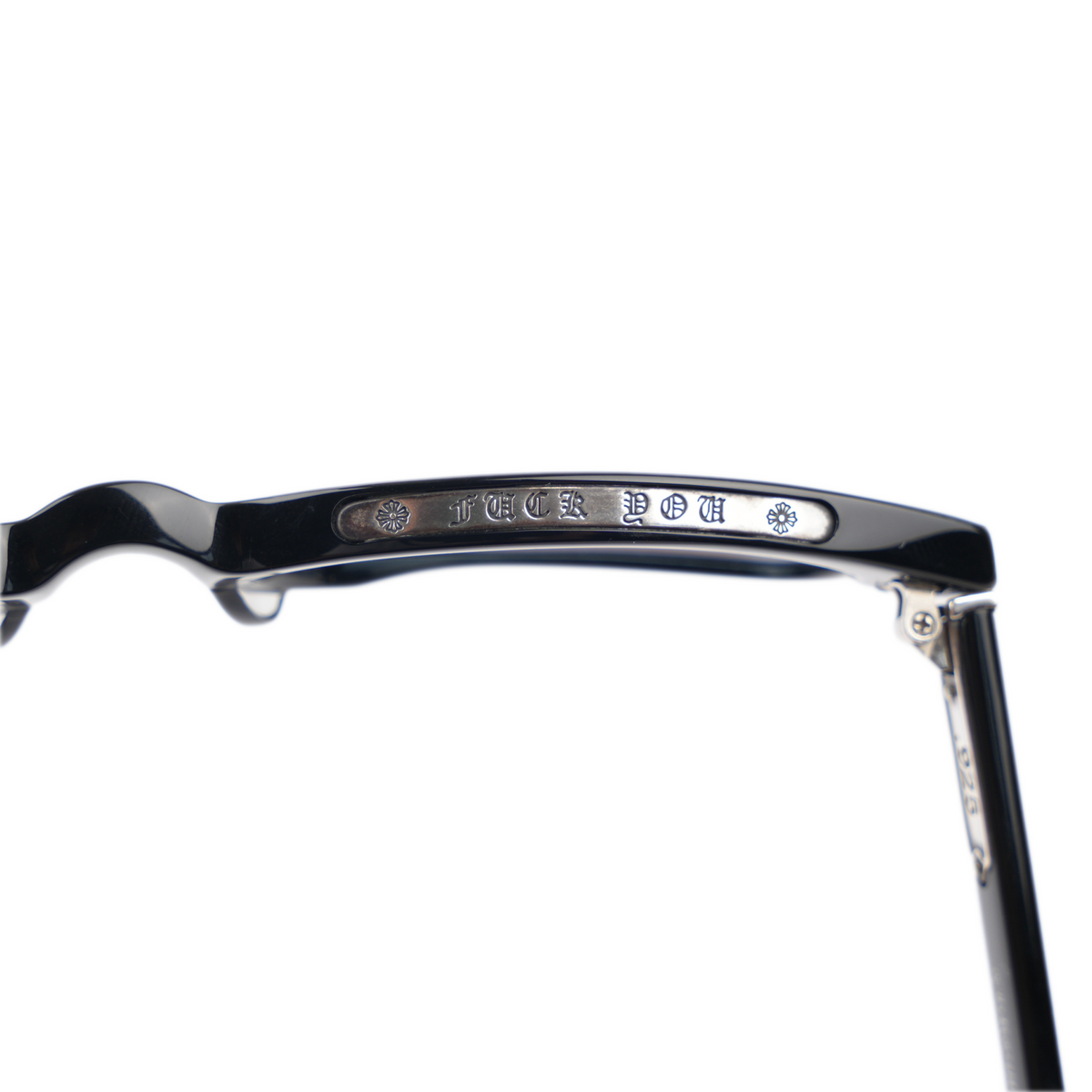 CHROME HEARTS LOW RIDER BLUE TINTED SUNGLASSES