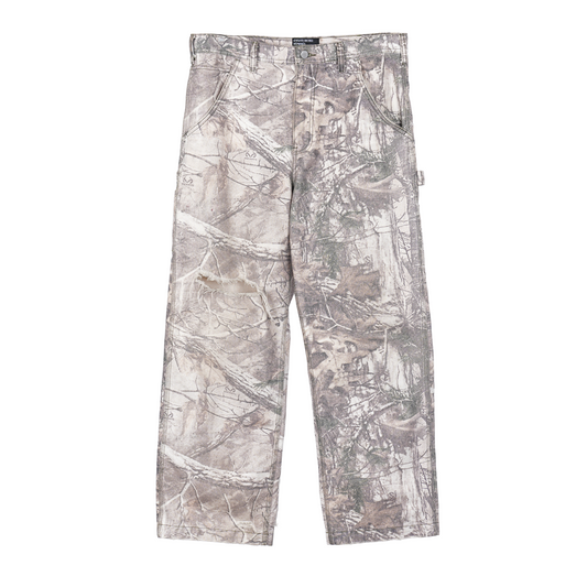 ERD Real Tree Distressed Camo Carpenter Pants SZ 34