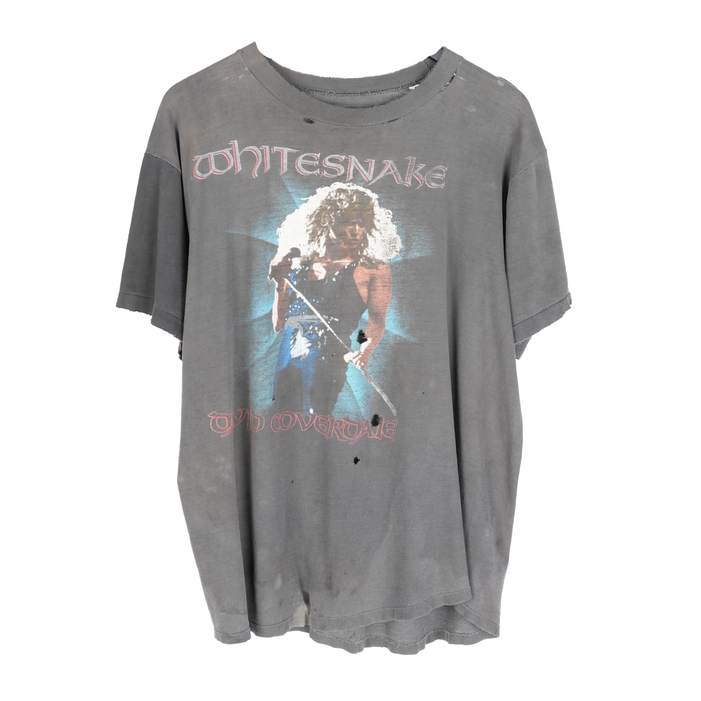 VINTAGE WHITESNAKE DAVID COVERDALE TOUR TEE 1987