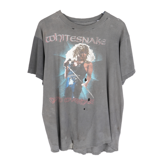 VINTAGE WHITESNAKE DAVID COVERDALE TOUR TEE 1987