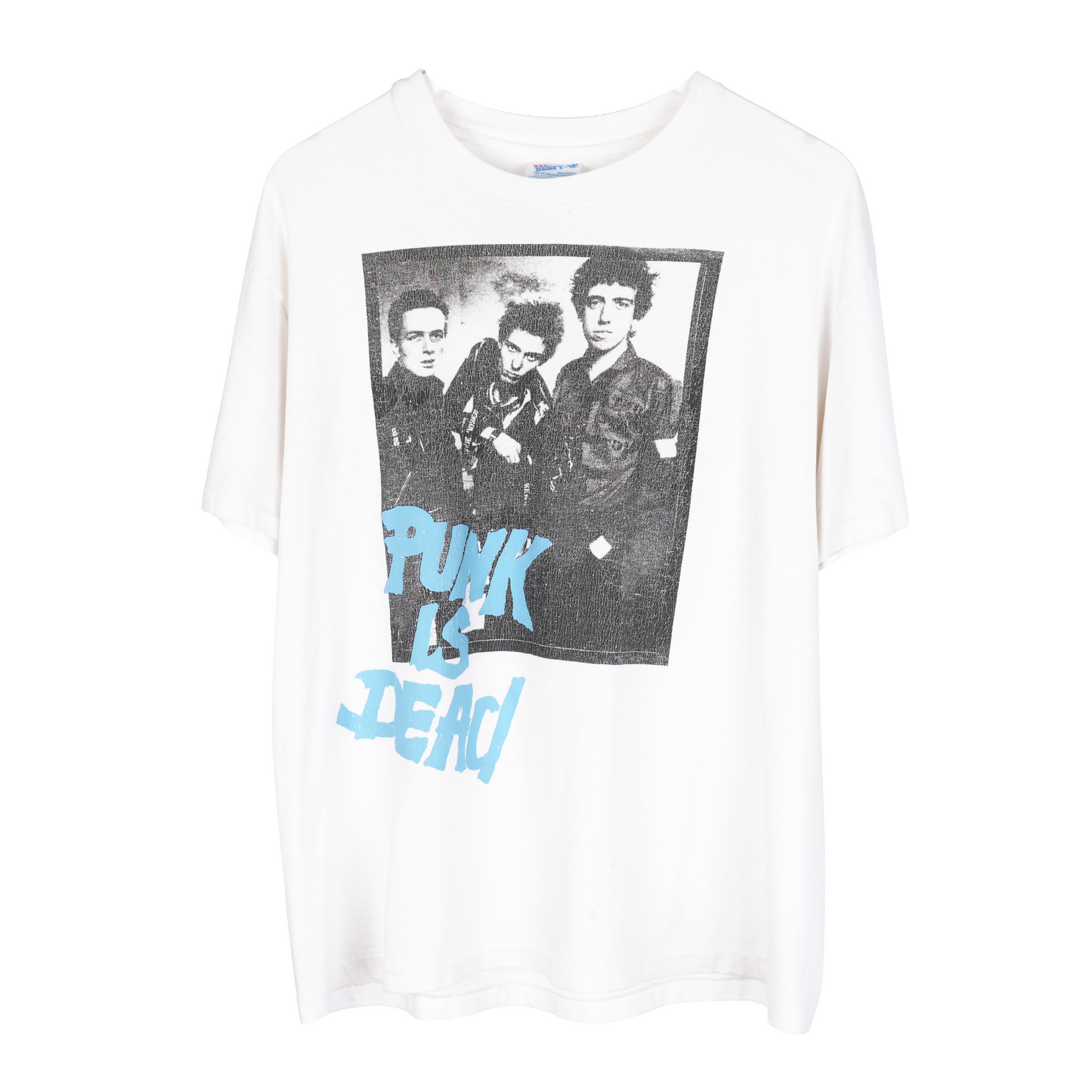 VINTAGE THE CLASH "PUNK IS DEAD" TEE 1986