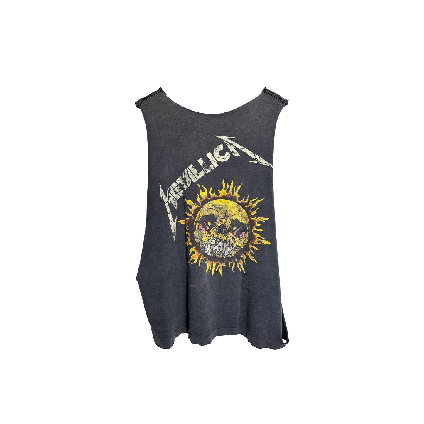 METALLICA THRASHED TANK TOP/MUSCLE TEE