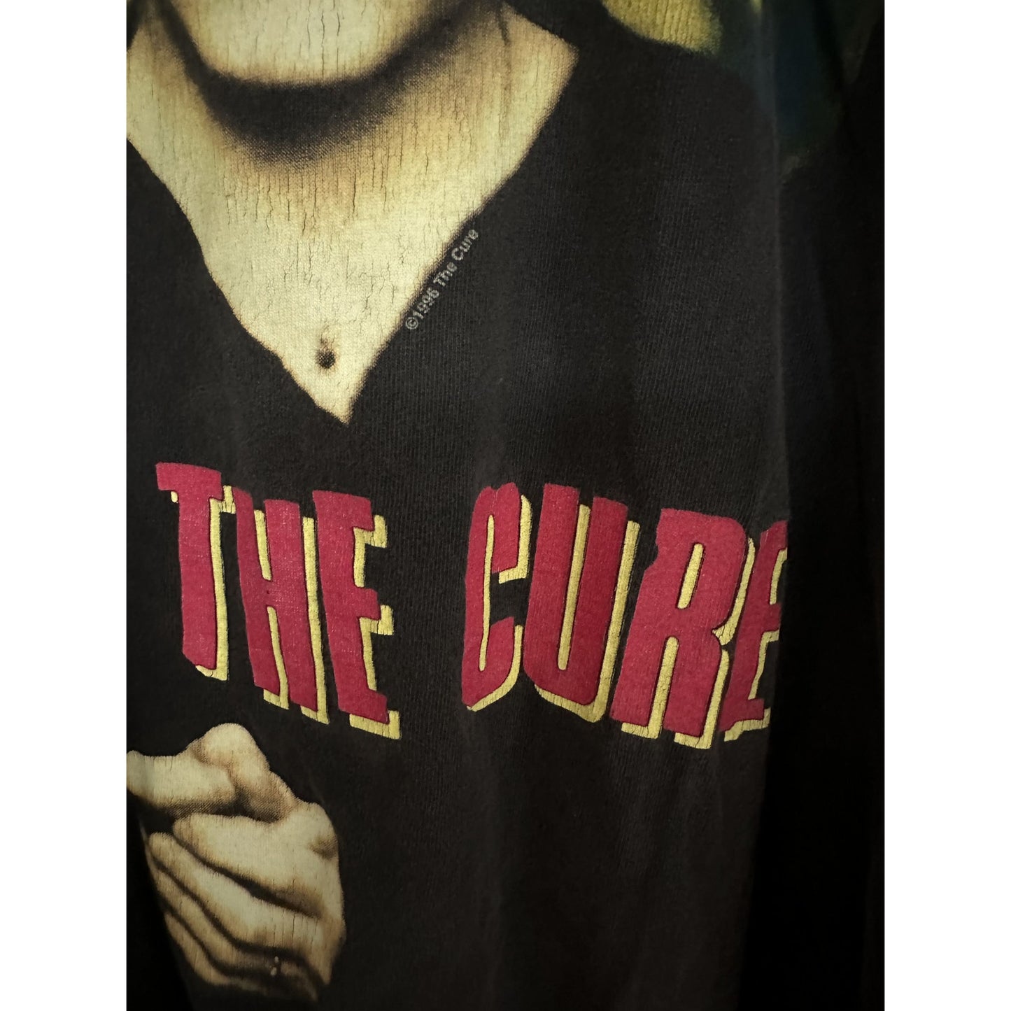 1996 THRASHED FADED THE CURE TOUR TEE