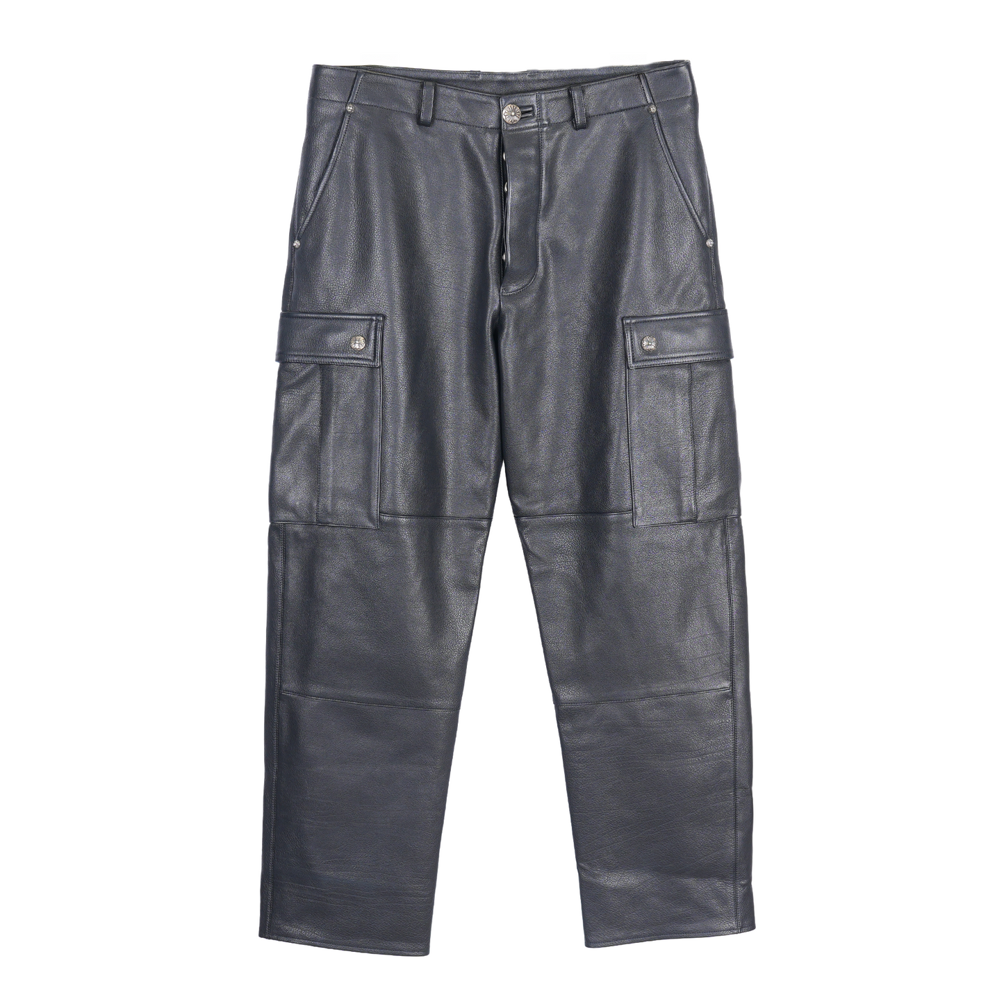 Chrome Hearts DEVIL DOG Leather CARGO PANTS