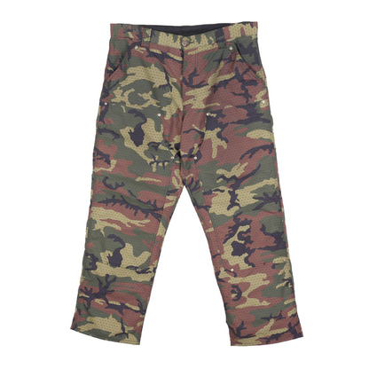 CHROME HEARTS CAMOUFLAGE MONOGRAM DOUBLE KNEE PANTS