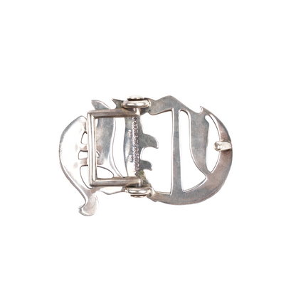 CHROME HEARTS 1 INCH SILVER CH BELT BUCKLE