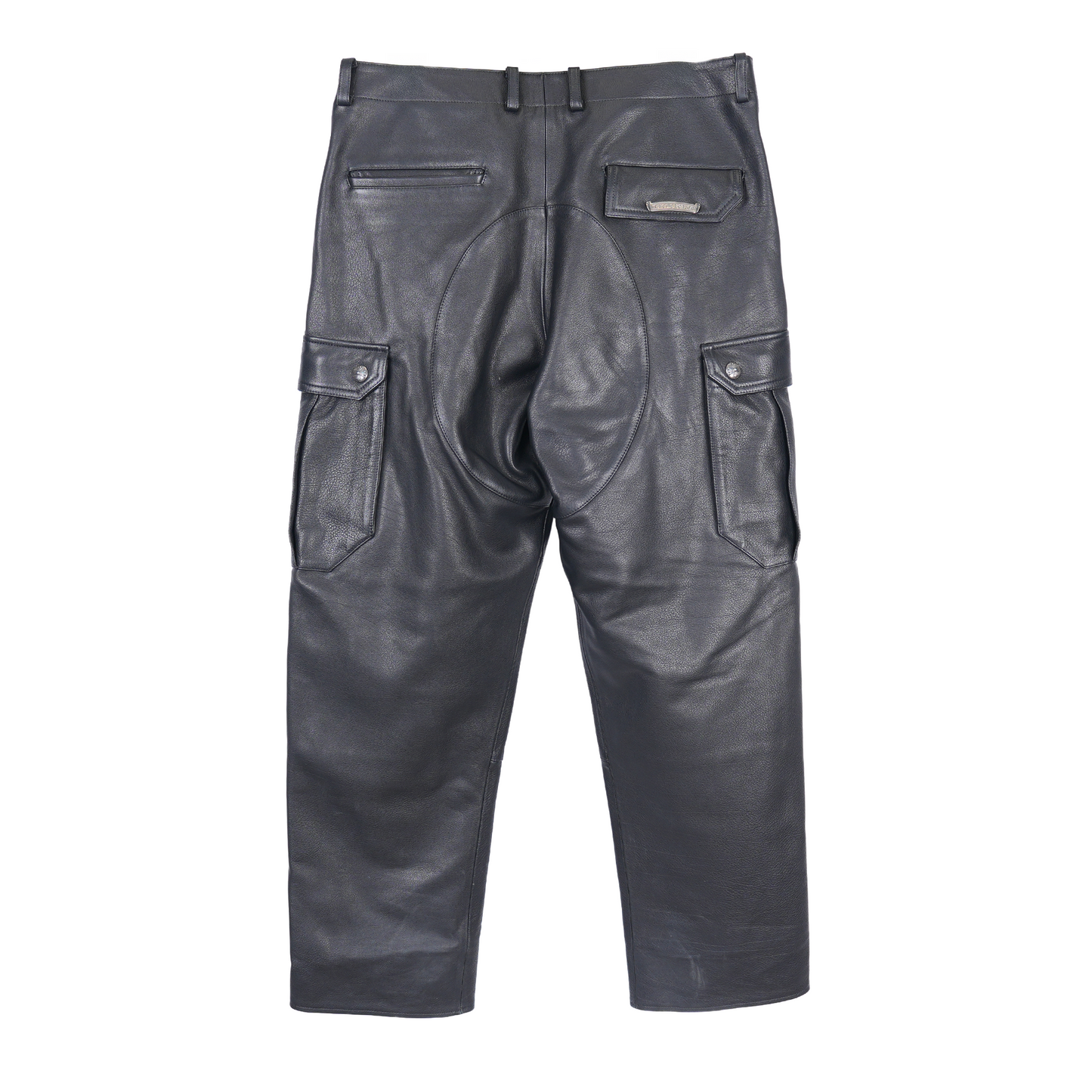 Chrome Hearts DEVIL DOG Leather CARGO PANTS
