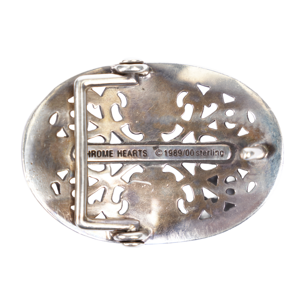 CHROME HEARTS OVAL BELT BUCKLE