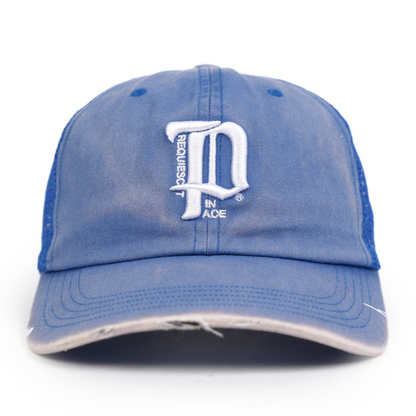 PALY HOLLYWOOD RI'P' BLUE FADED BASEBALL HAT