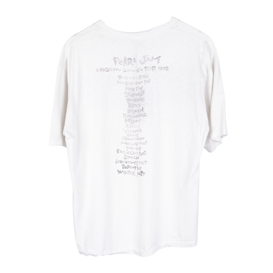 VINTAGE THRASHED PEARL JAM DON'T GIVE UP TEE