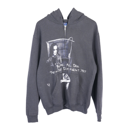THE CROW ZIP UP HOODIE