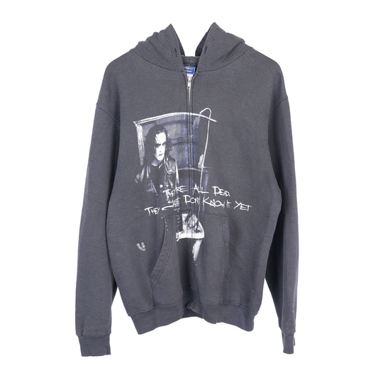 THE CROW ZIP UP HOODIE